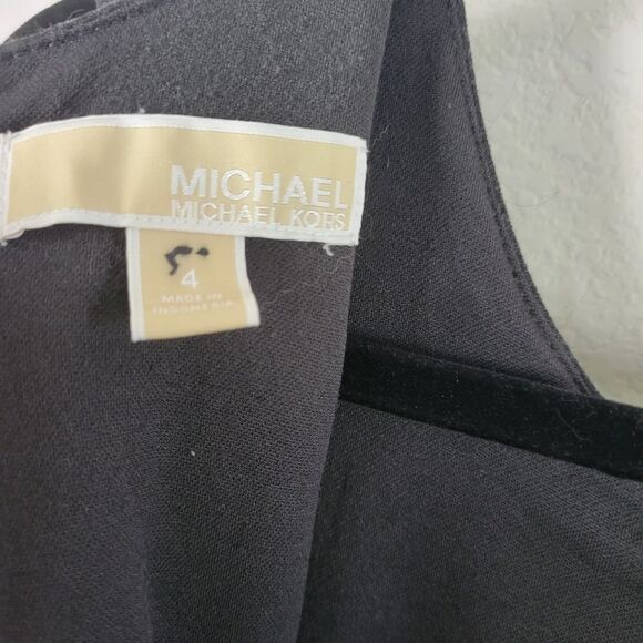 MICHAEL Michael Kors Lined Sleeveless Gray Dress - Picture 9 of 10